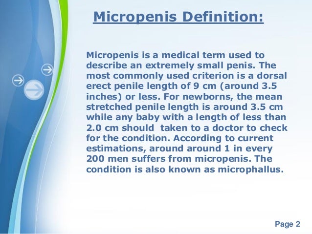 what is micro penis Calculate your dick size
